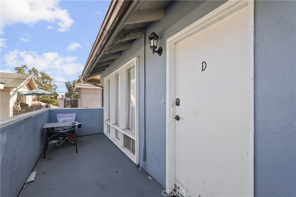 Unit D Patio