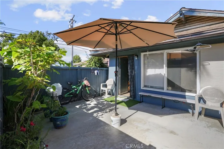Unit B Patio