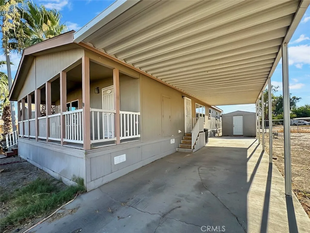 Carport and Rear Shed