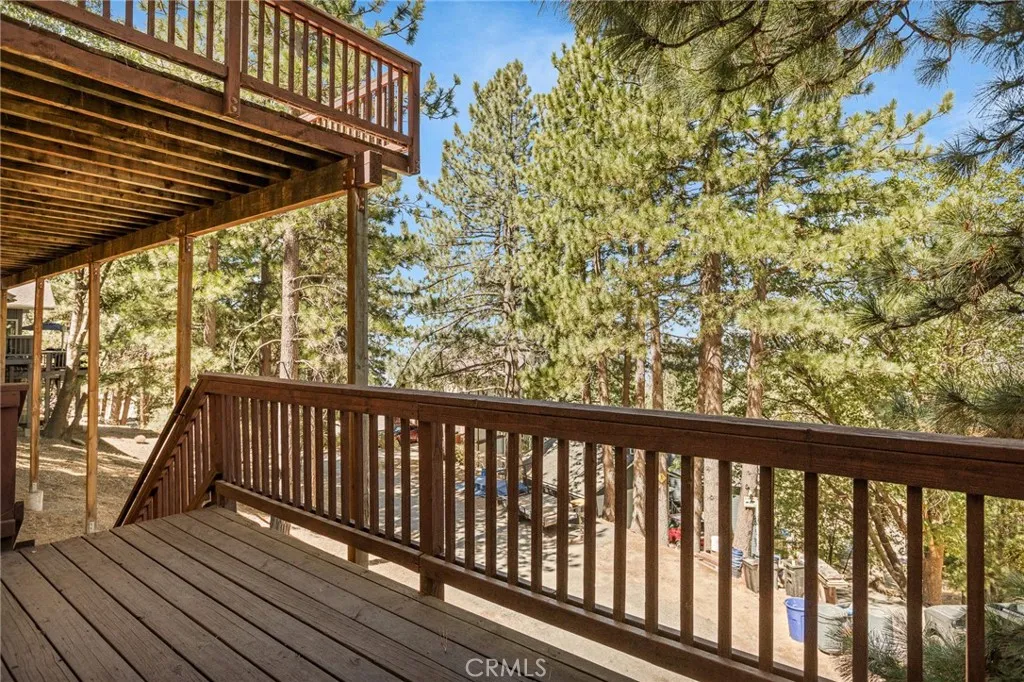 2nd floor back deck.