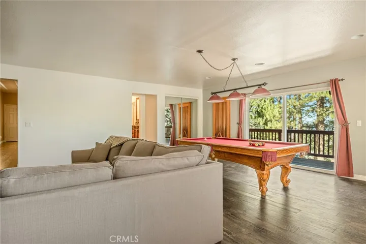 Large family room perfect for entertaining.