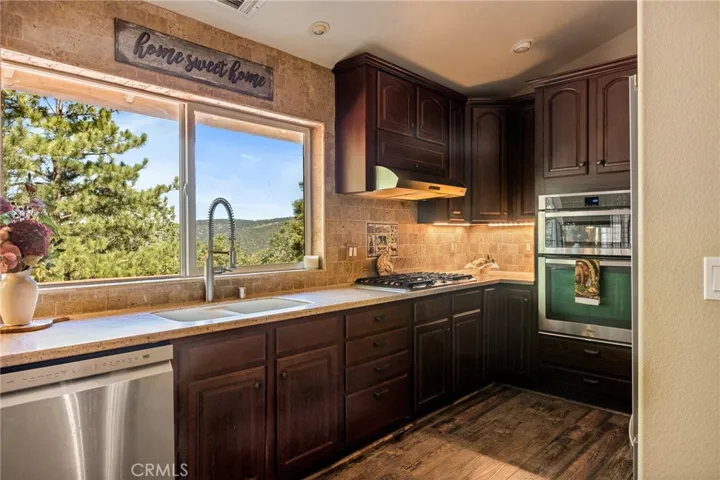 Kitchen with amazing view.