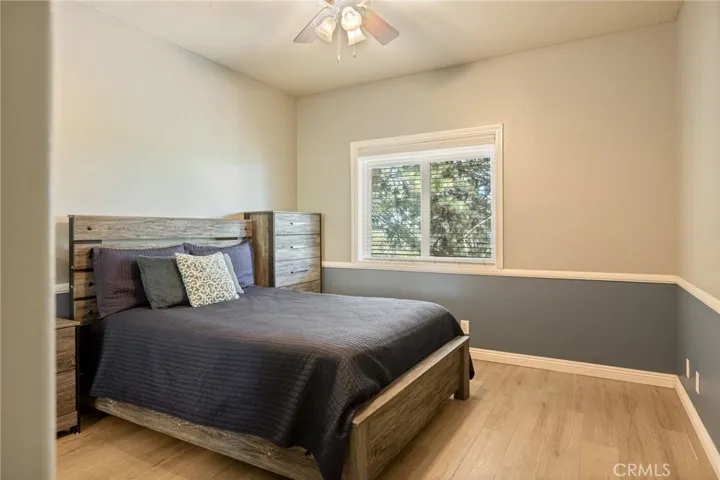 Bedroom 3 with ceiling fan.