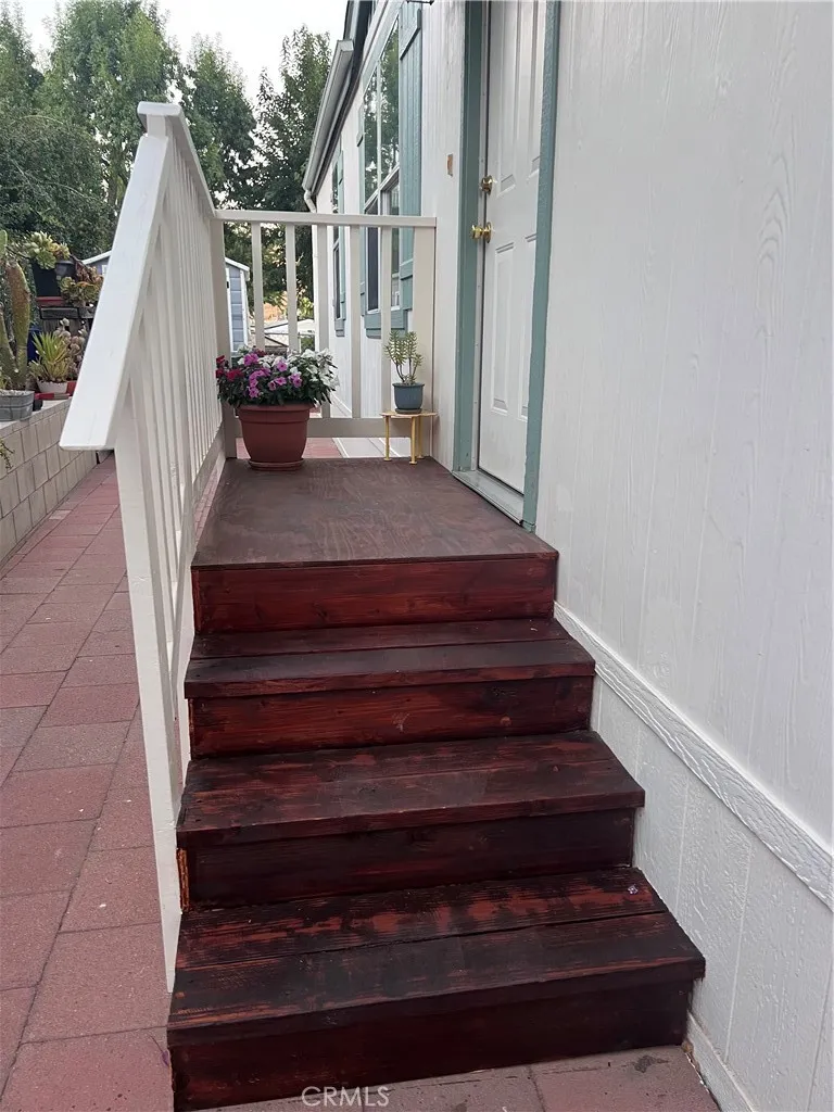 Front door stairs