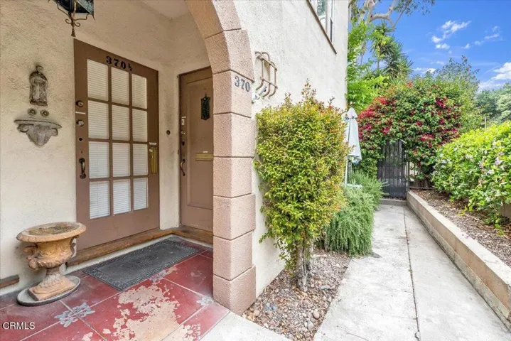 Front Door of Unit