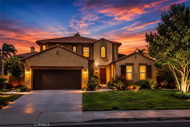 The background view of this photo has been enhanced for a twilight hour picture.