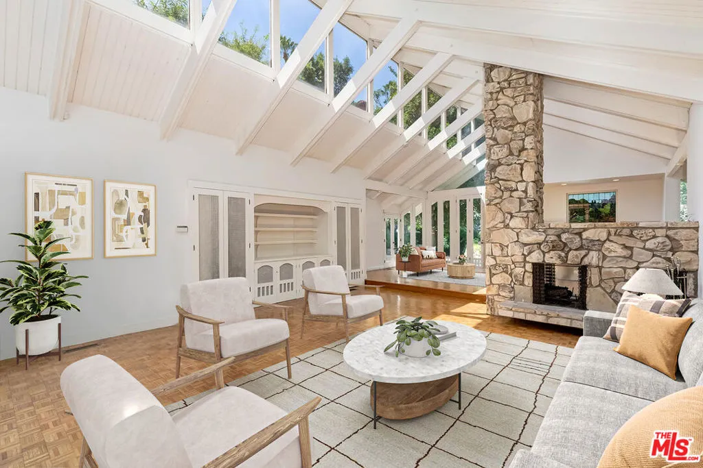 Virtually Staged Living Room
