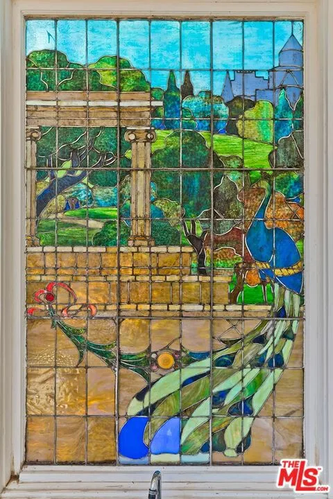 Custom Stained Glass window ov