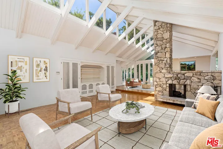 Virtually Staged Living Room