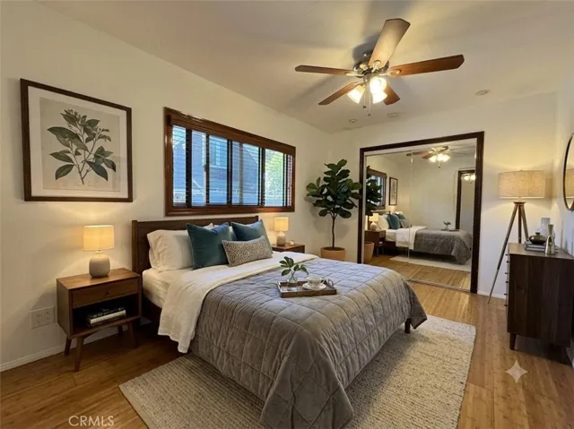 *AI Staged Rendering of 1st Bedroom*