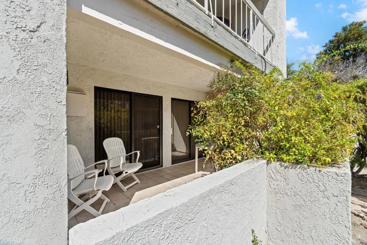 Covered patio