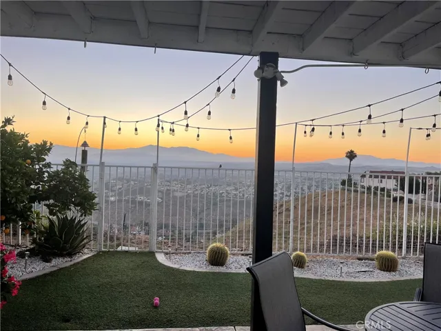 Back yard view