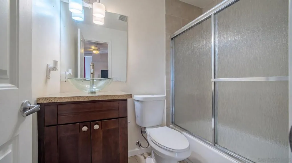 AI/Digitally Altered front of house bathroom