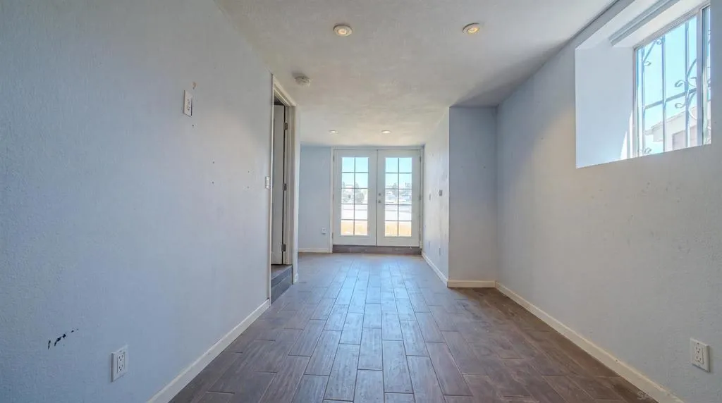Potential downstairs 2nd unit looking towards entrance.