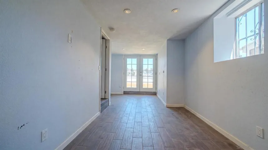 Potential downstairs 2nd unit looking towards entrance.