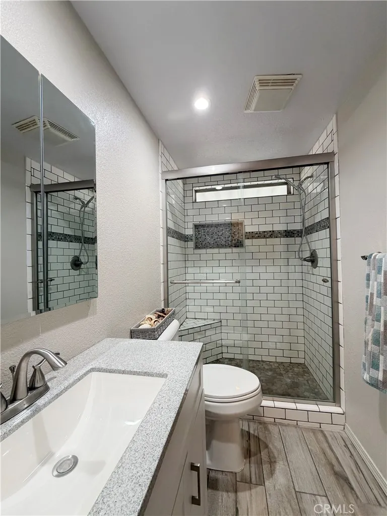 Hallway bathroom