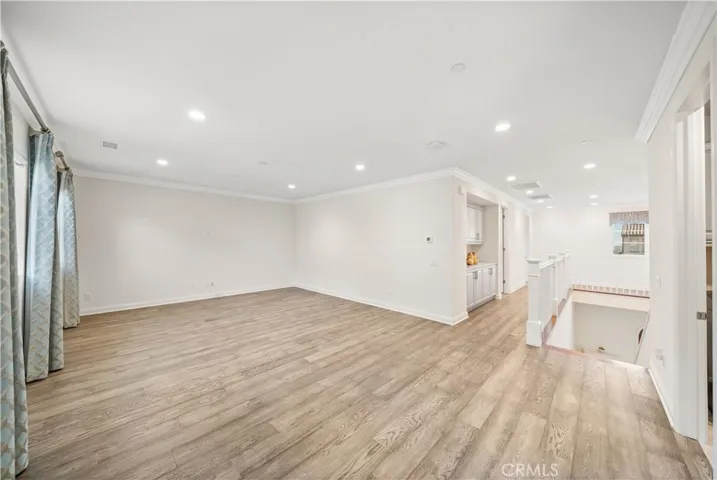 Stair way to the loft and hallway