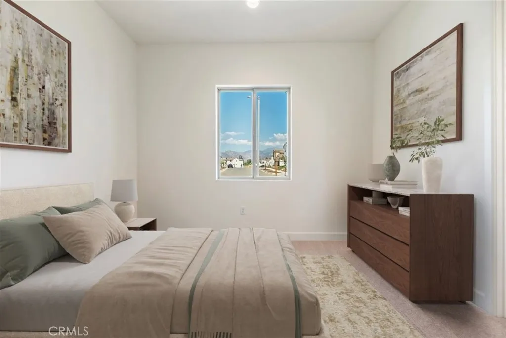 Virtually staged rendering