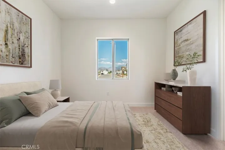 Virtually staged rendering