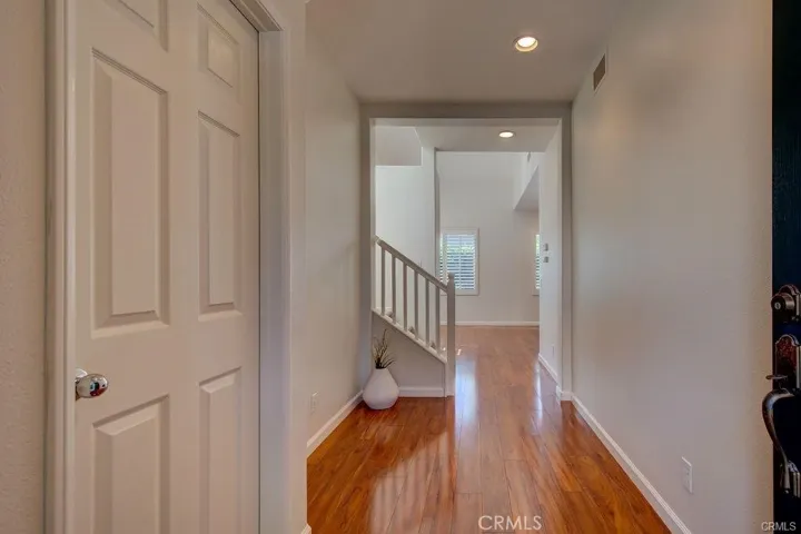 Golden hardwood floors
