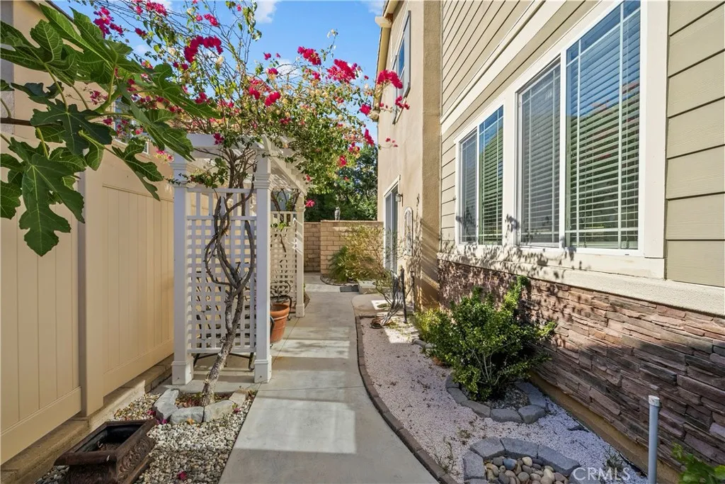 Flowering Gardens with Trellis