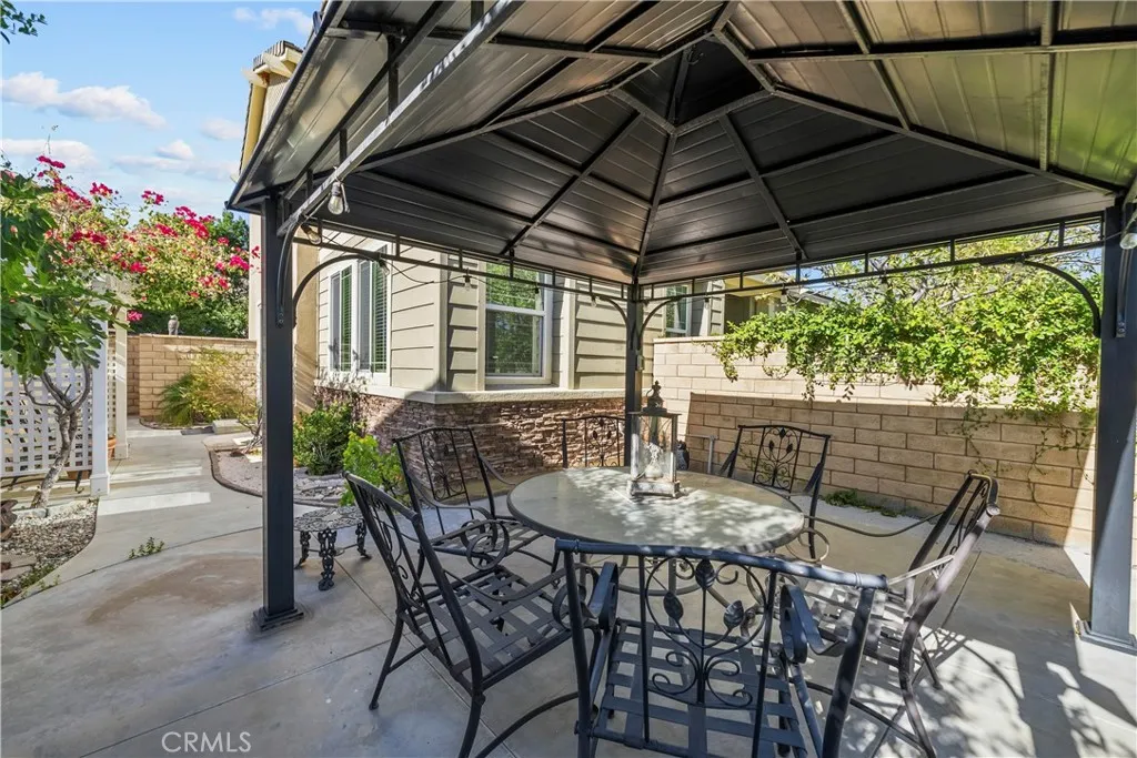 Gazebo and Seating Area