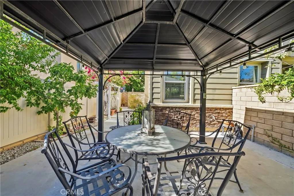 Gazebo and Seating Area