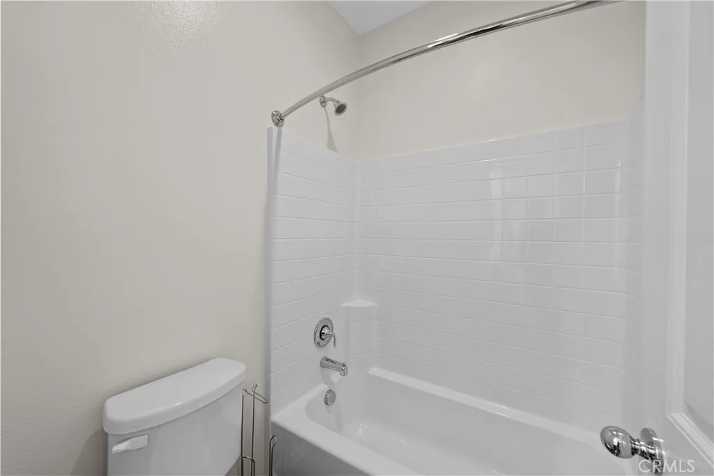 Second Level Hall Bath with Tub Shower Combo