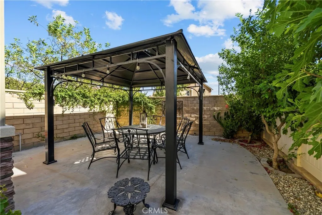 Gazebo and Seating Area