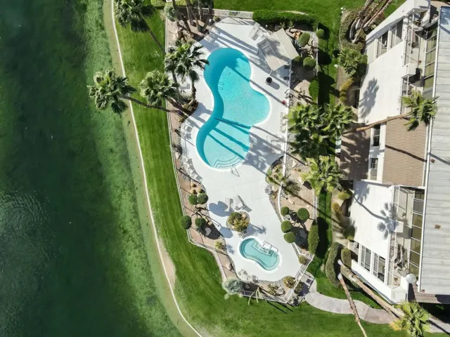 Aerial overhead Pool 900