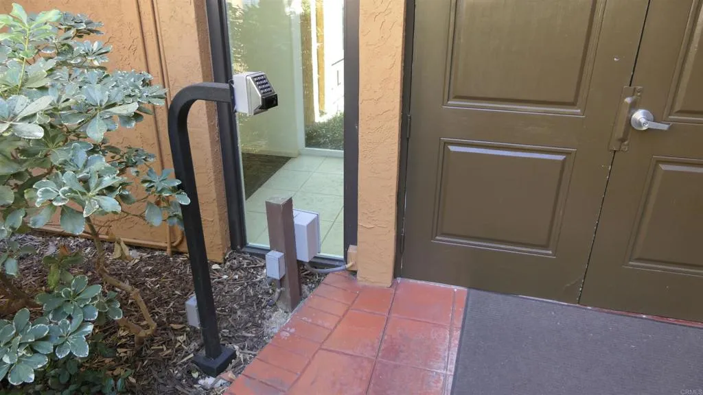 Secure Access Keypad to C Building