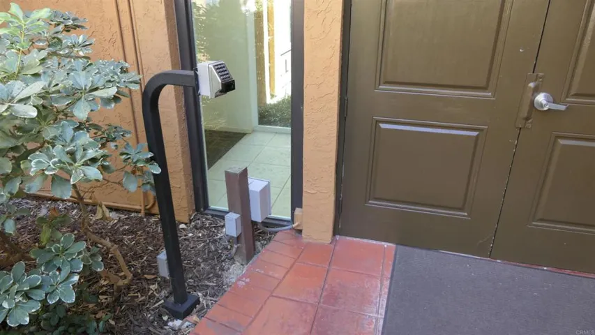 Secure Access Keypad to C Building