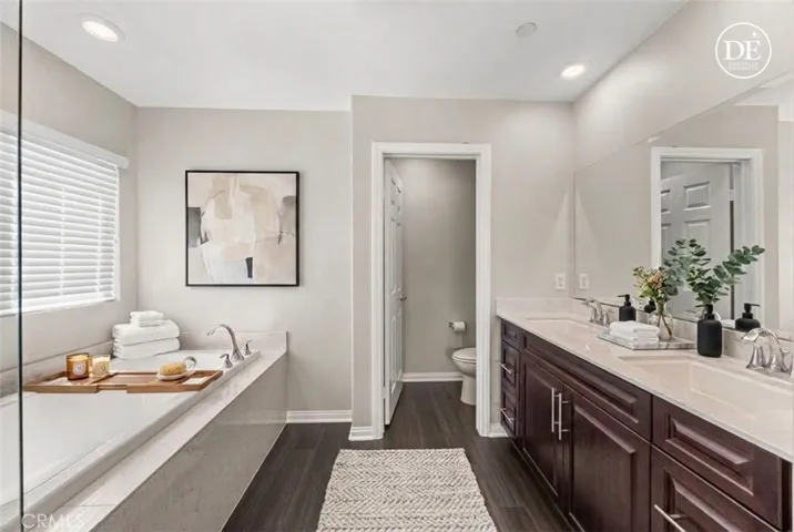 Primary Bathroom - Virtual Staged