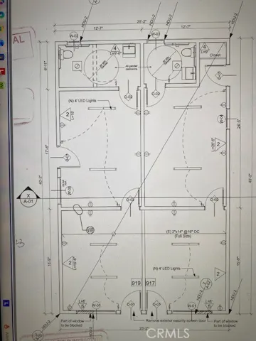 layout of units With dimensions