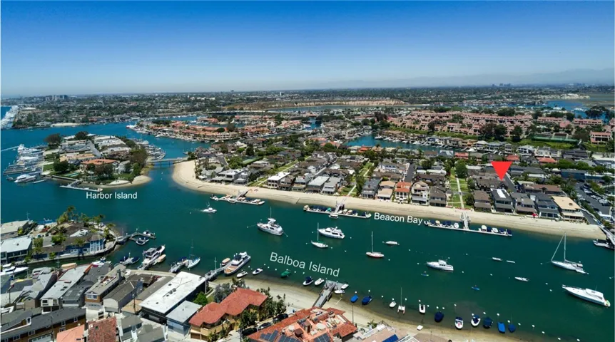 Aerial view of location