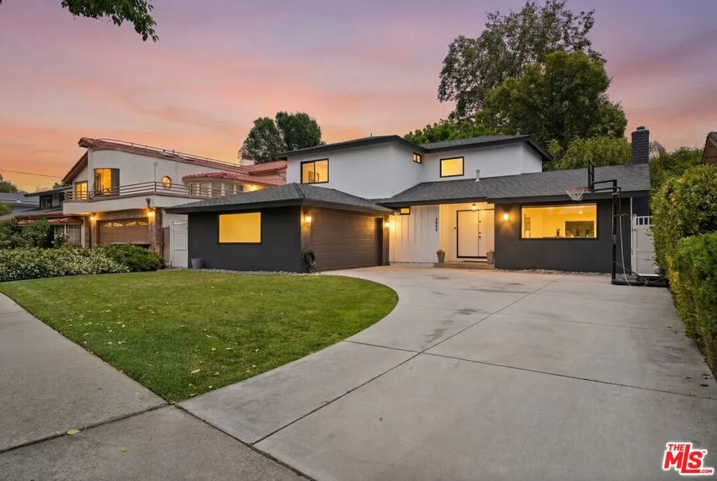Updated contemporary home