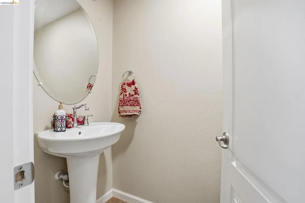 Bathroom with baseboards