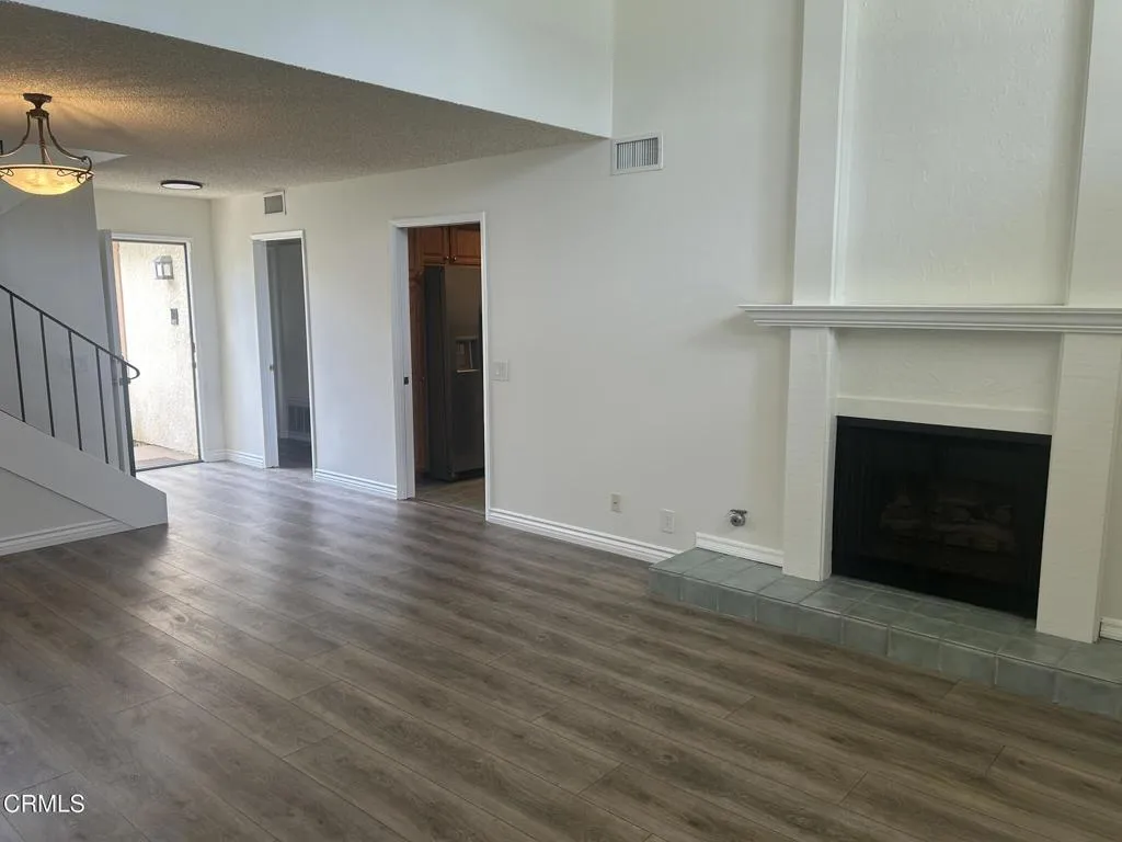 Living Room with Fireplace