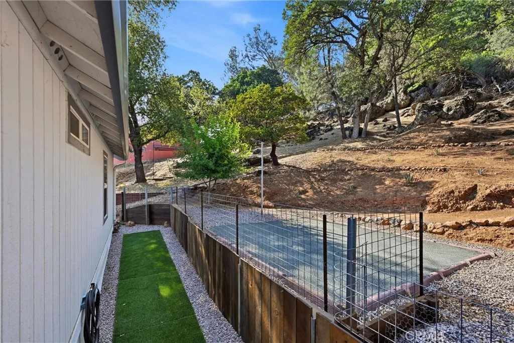 Faux grass dog run area, raised pad for pool or swim spa or play structure & more