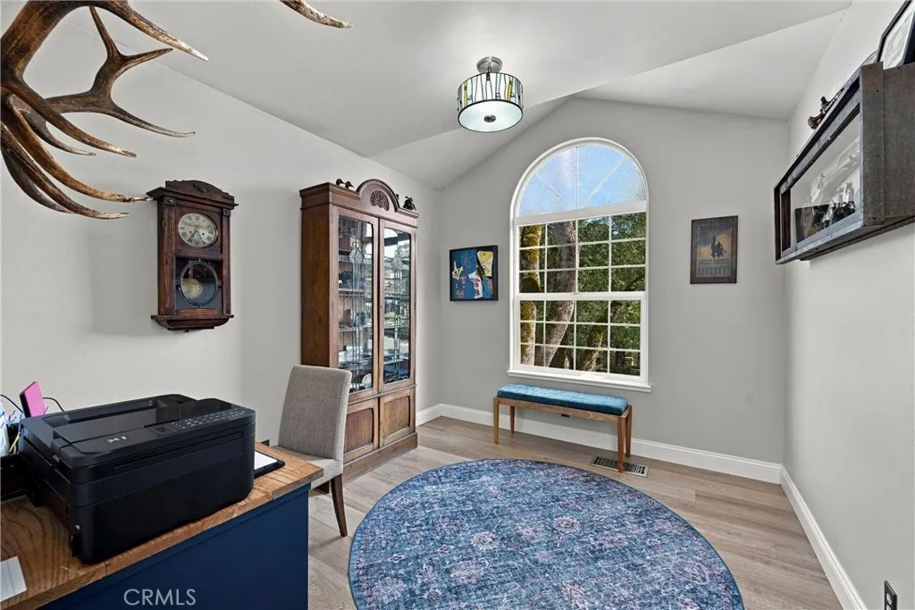 Second room vaulted ceiling