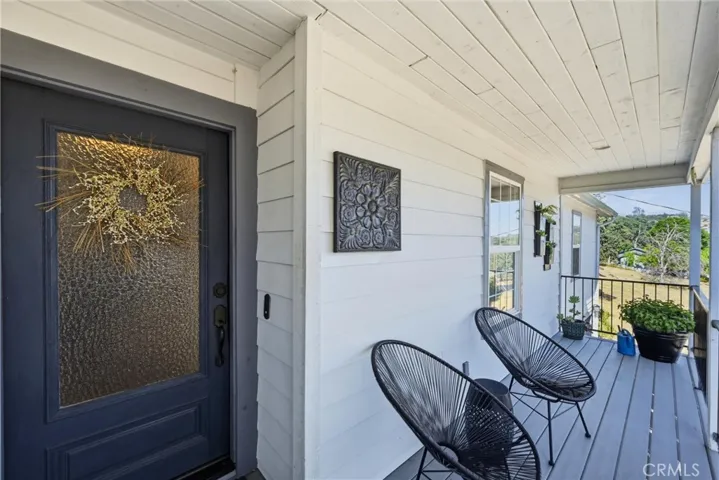Covered front porch