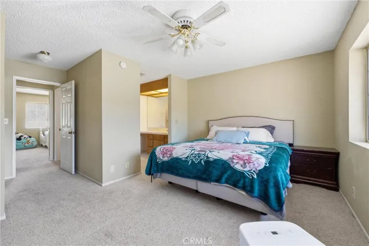 Upper level primary bedroom