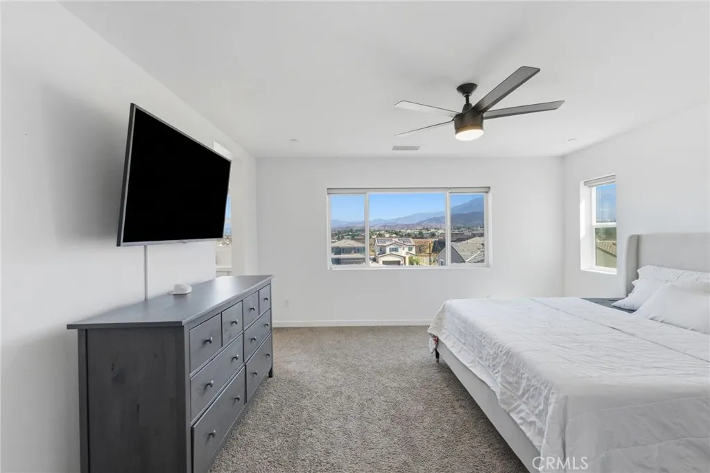 Primary bedroom with gorgeous views