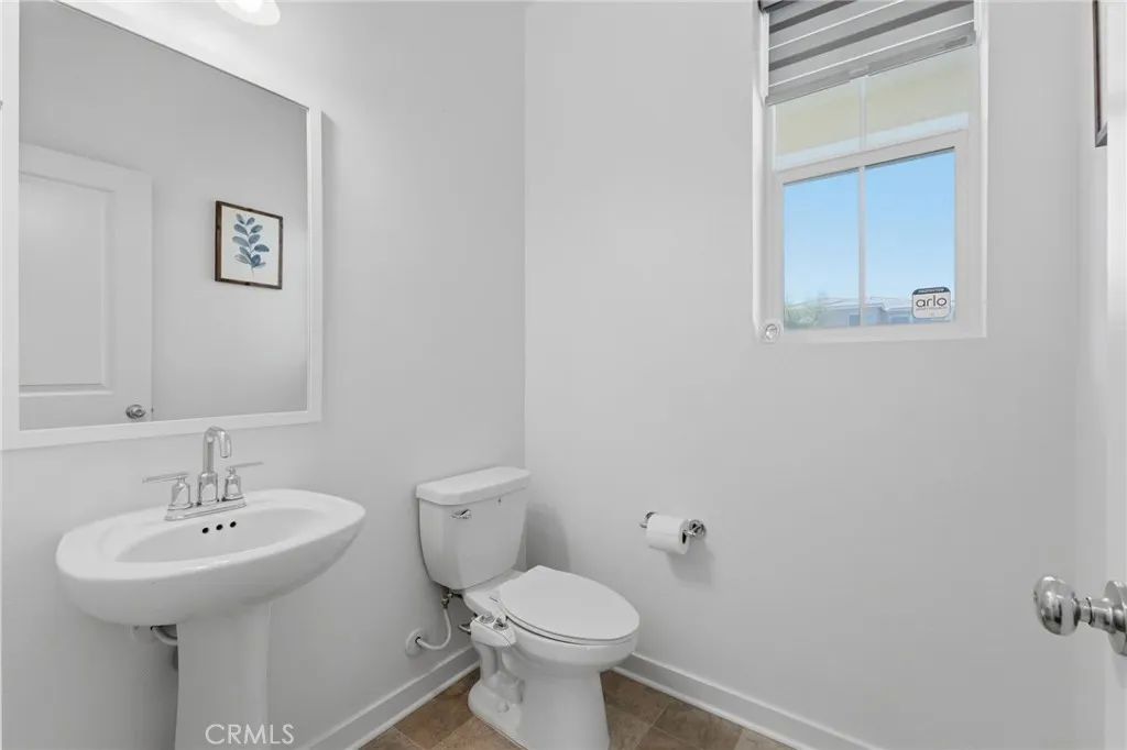 Main floor half bath