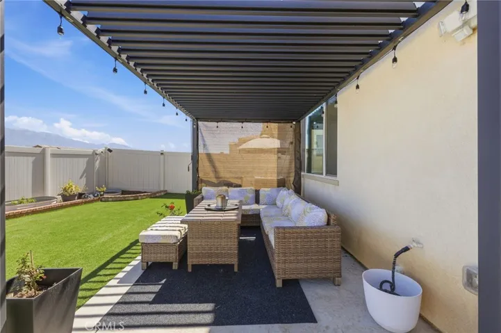 Patio cover opens