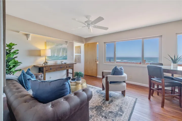 Upstairs living room view