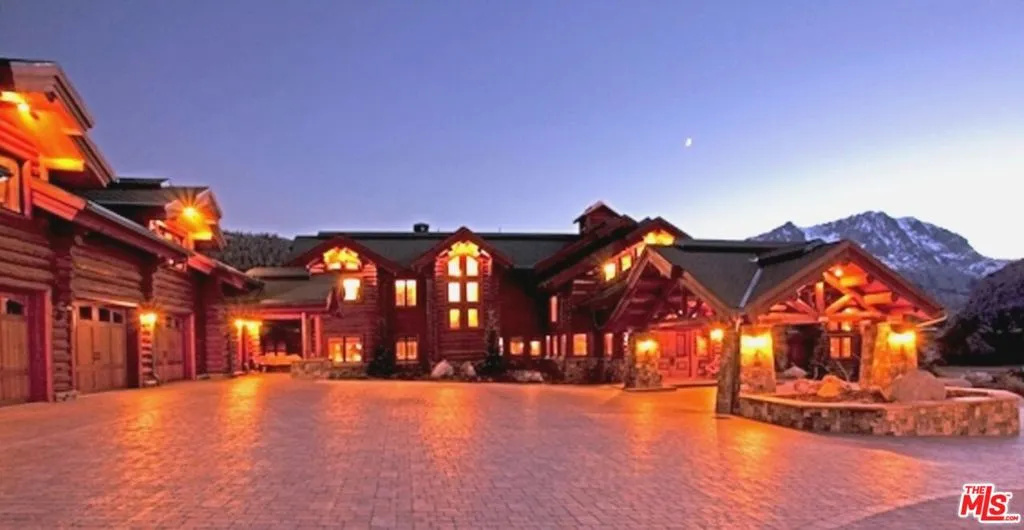 Majestic Hand-Hewn Log Estate