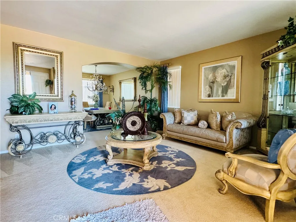 Entering into the Formal Living Room, Formal Dining Area in the Background