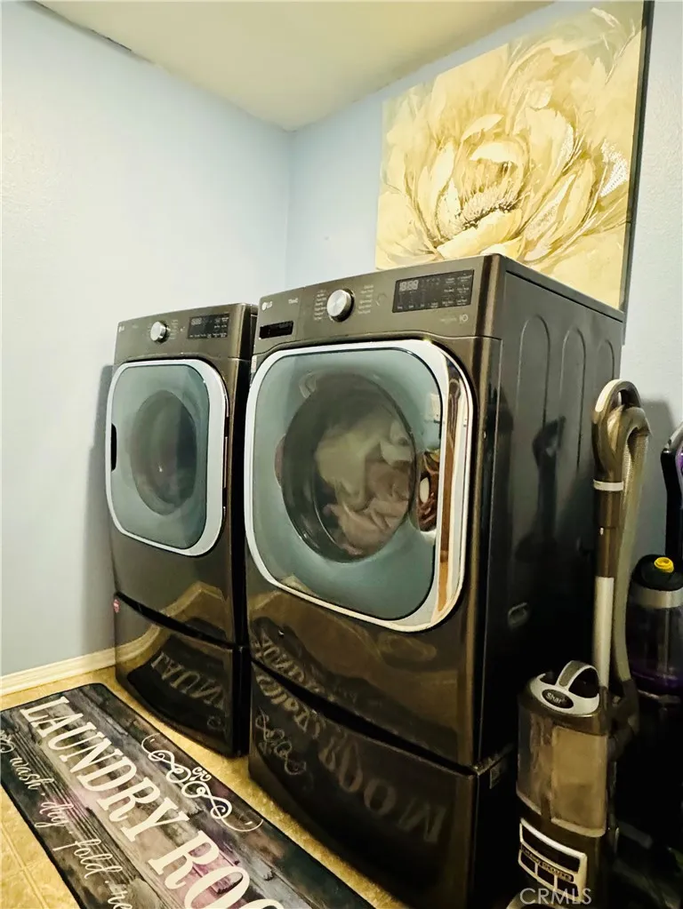 Top Landing Leads to Dedicated Laundry Room