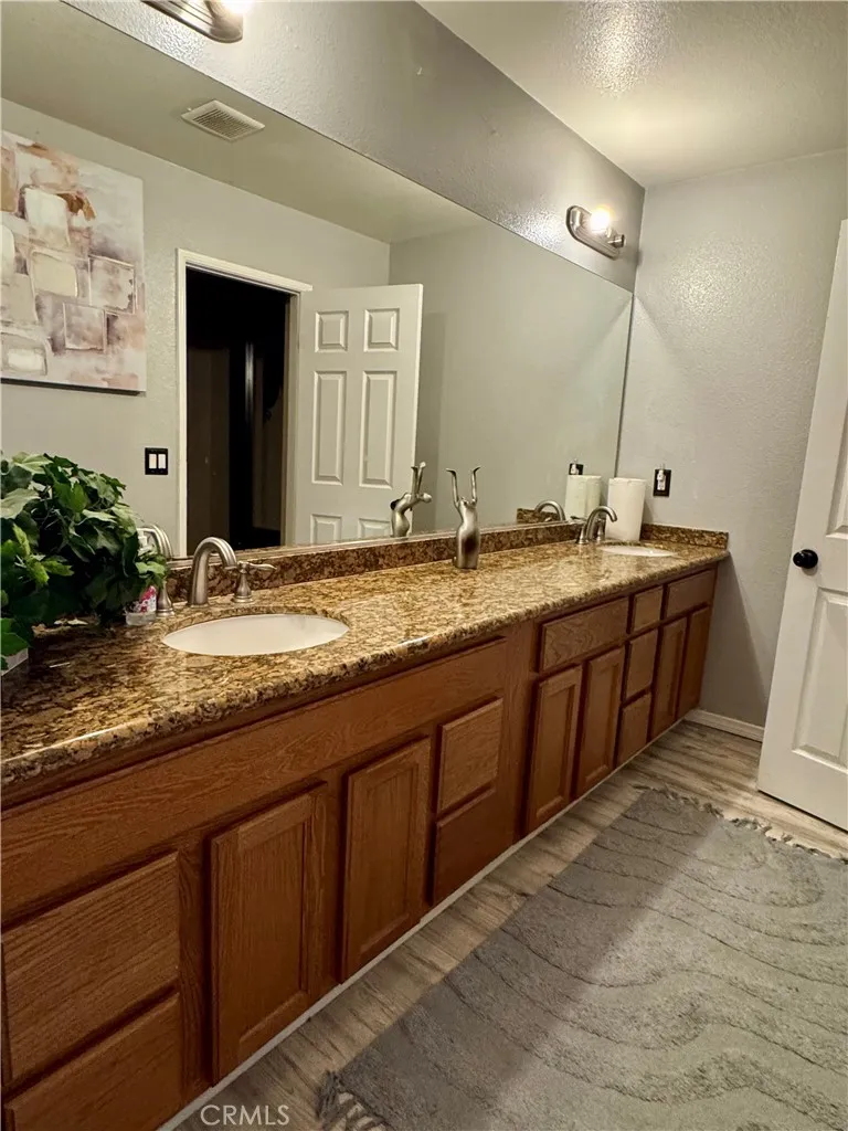 Upstairs Hallway Bathroom Grooming Area Entrance